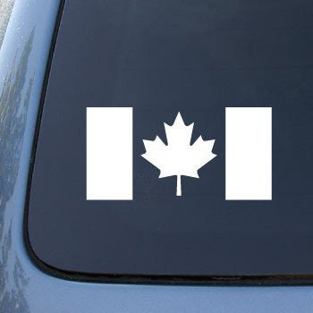 Car Sticker Canada Flag