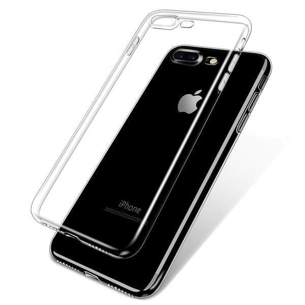 iPhone 7 7Plus Ultra Thin Soft Transparent Slim Crystal Clear Protective sleeve