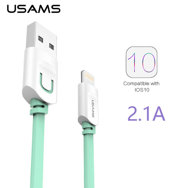 IPhone Flat Usb Charger Cable by USAMS
