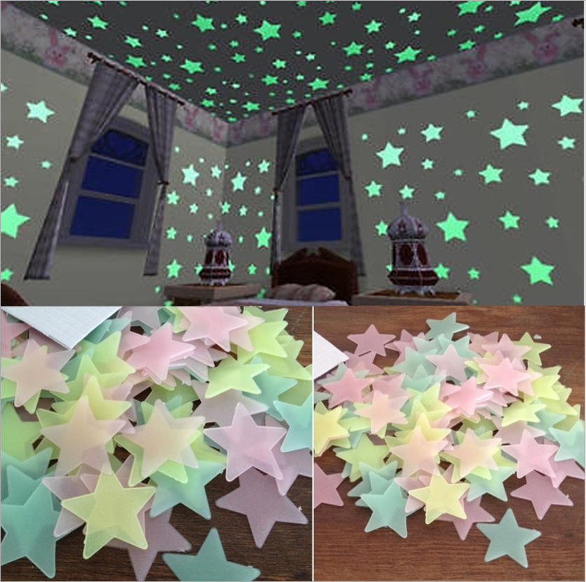 Glow in the Dark Wall Sticker, Beautiful Wall Decals, Perfect for Kids Room